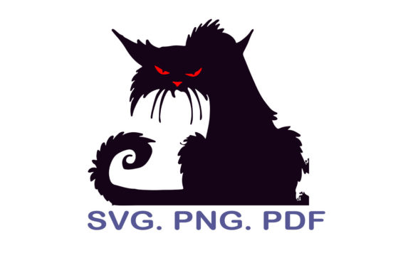 Black Cat Svg, Halloween Cat