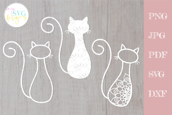 Cat Mandala, Cute Cat