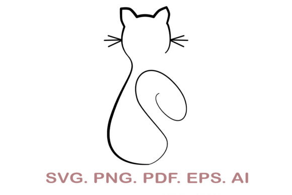 Cat SVG, Cute Cat SVG