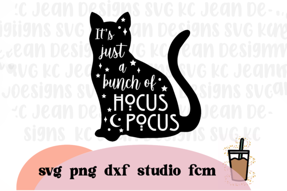 Hocus Pocus Black Cat SVG
