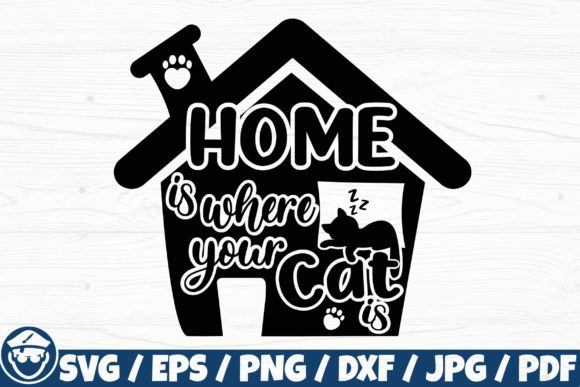 Home is Where Your Cat is, Cat Svg