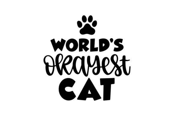 World’s Cat SVG Cut File